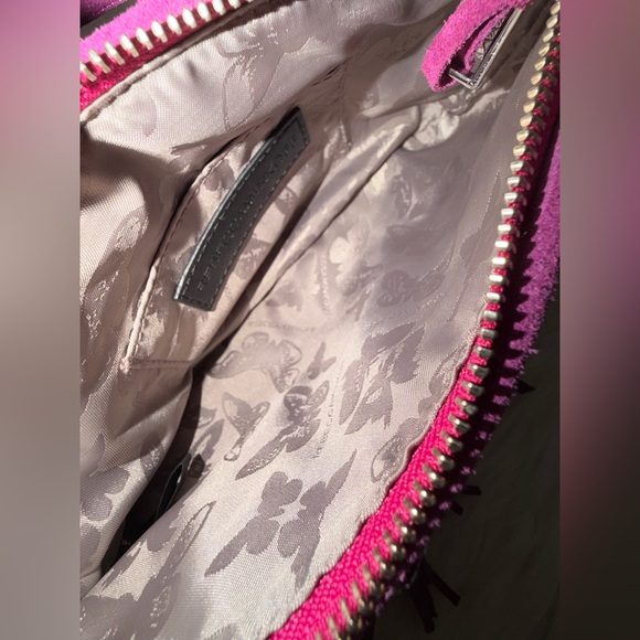 Fringe Crossbody Bag - Pink - Picture 11 of 12